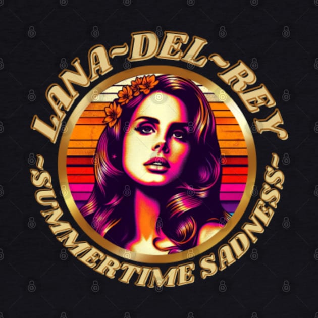 Lana Del Rey - Summertime Gold by Tiger Mountain Design Co.